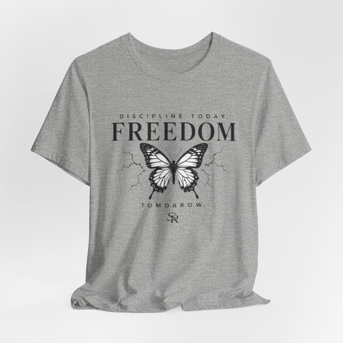 Calm Butterfly Tee — Inspirational Graphic T-Shirt