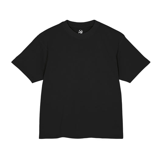Black T‑Shirt — Floral Black Panther Graphic Tee