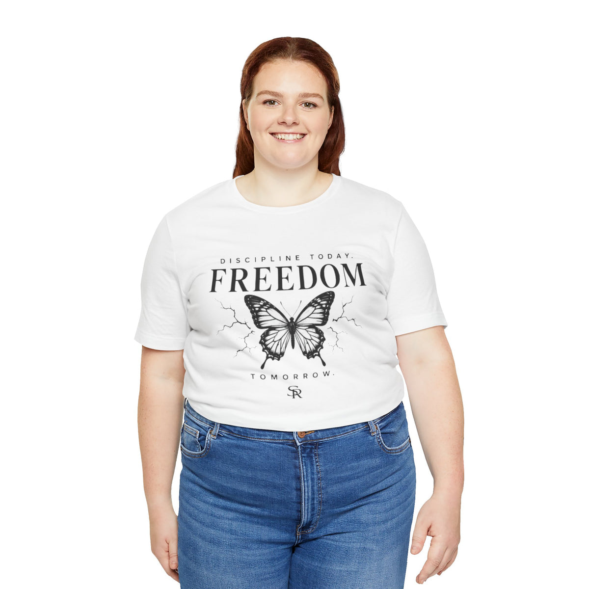 Calm Butterfly Tee — Inspirational Graphic T-Shirt