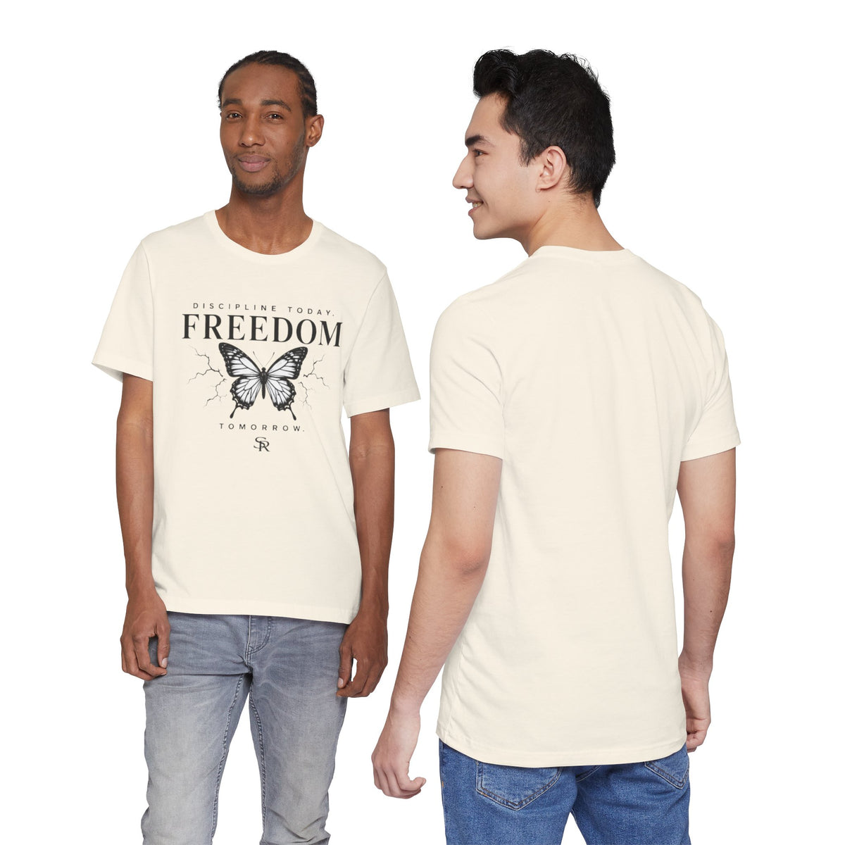 Calm Butterfly Tee — Inspirational Graphic T-Shirt