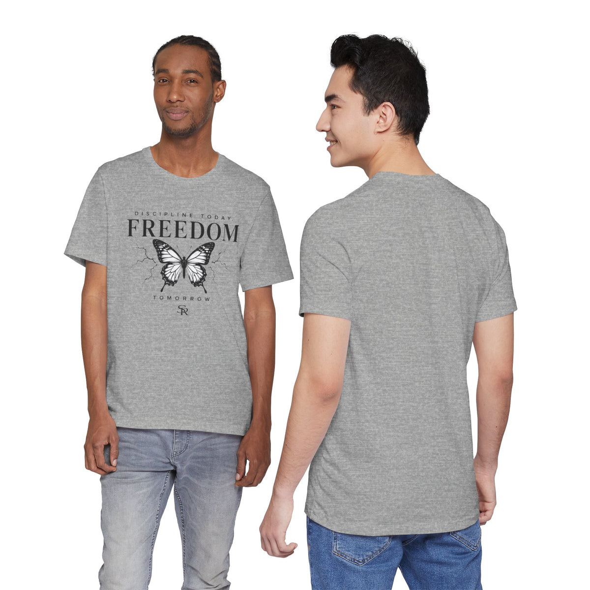 Calm Butterfly Tee — Inspirational Graphic T-Shirt