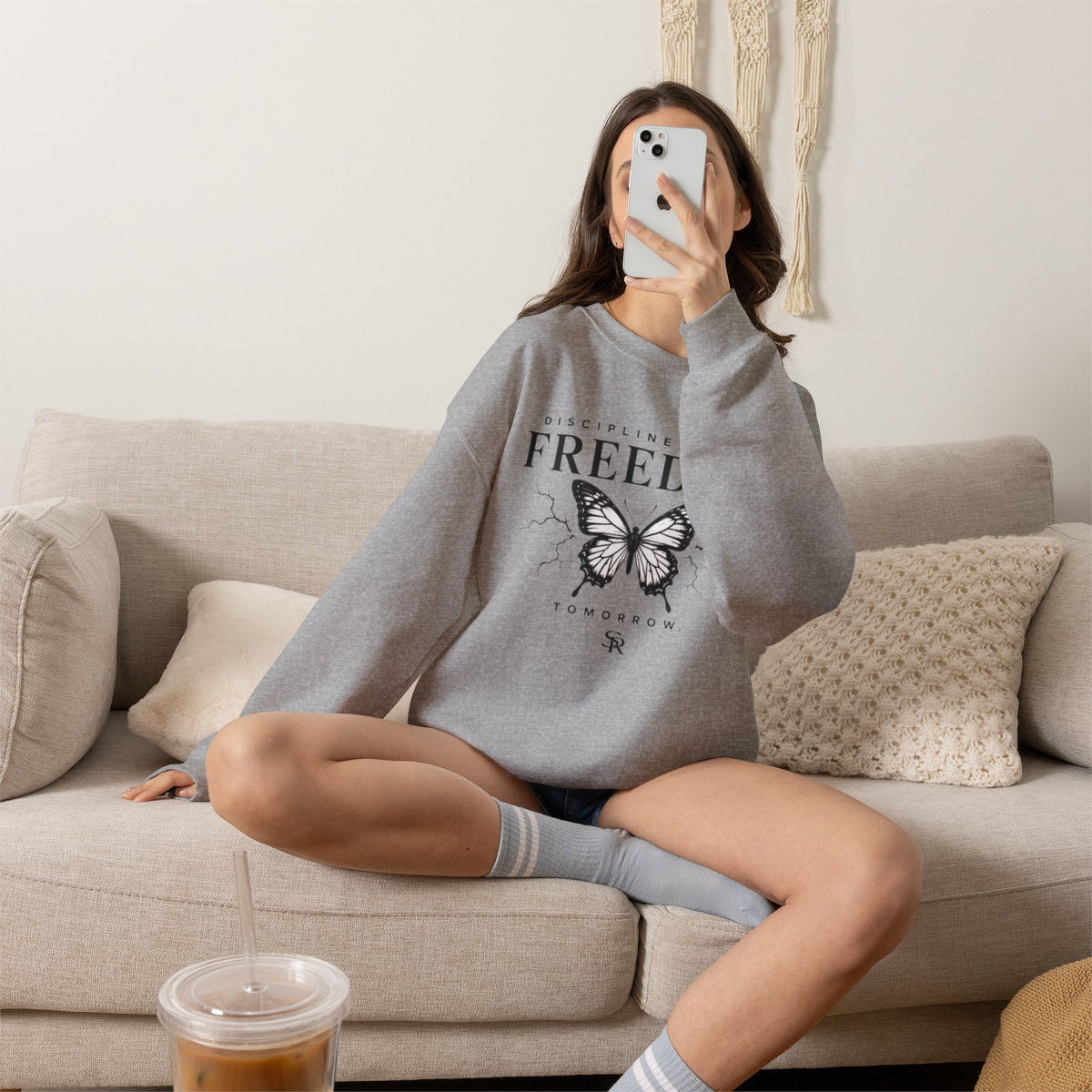 Casual Butterfly Hoodie