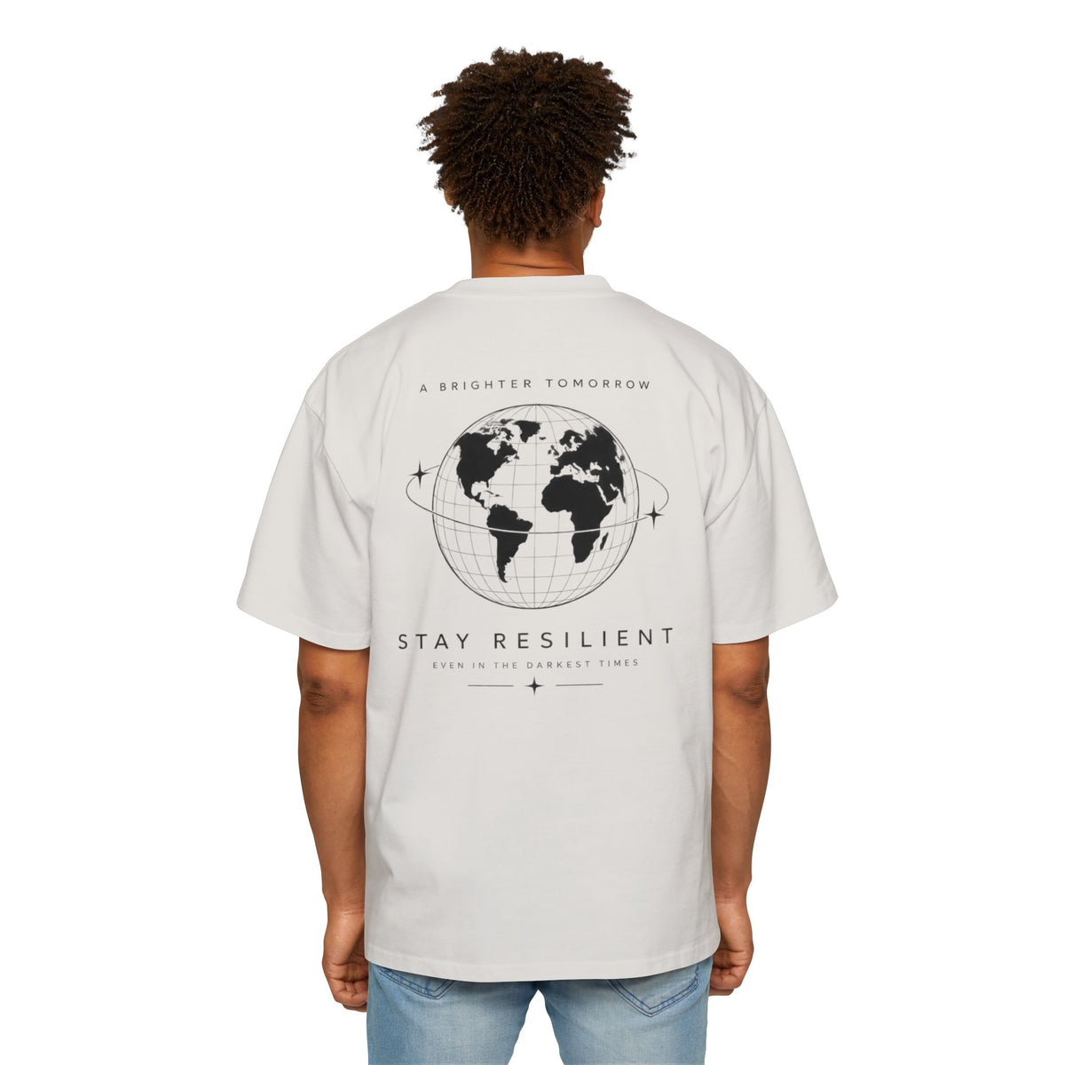 Men's Oversized Inspirational T‑Shirt