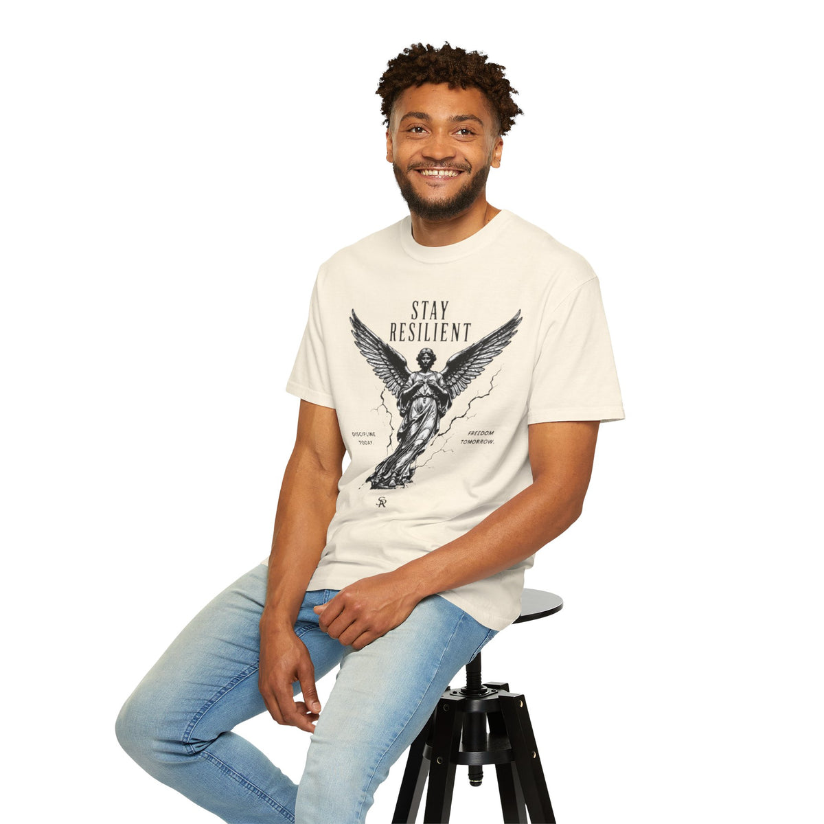 Motivational Angel Graphic T-Shirt