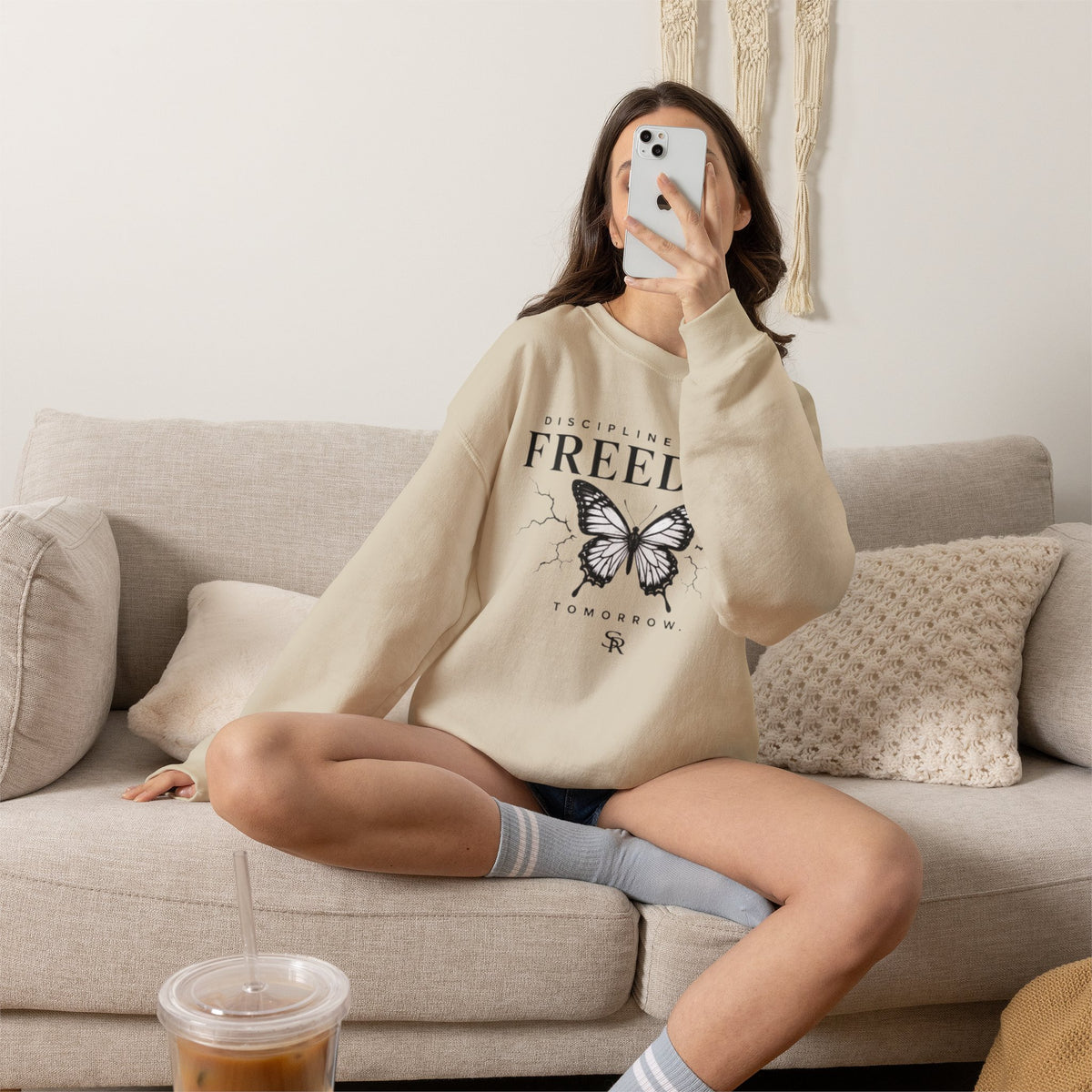 Casual Butterfly Hoodie