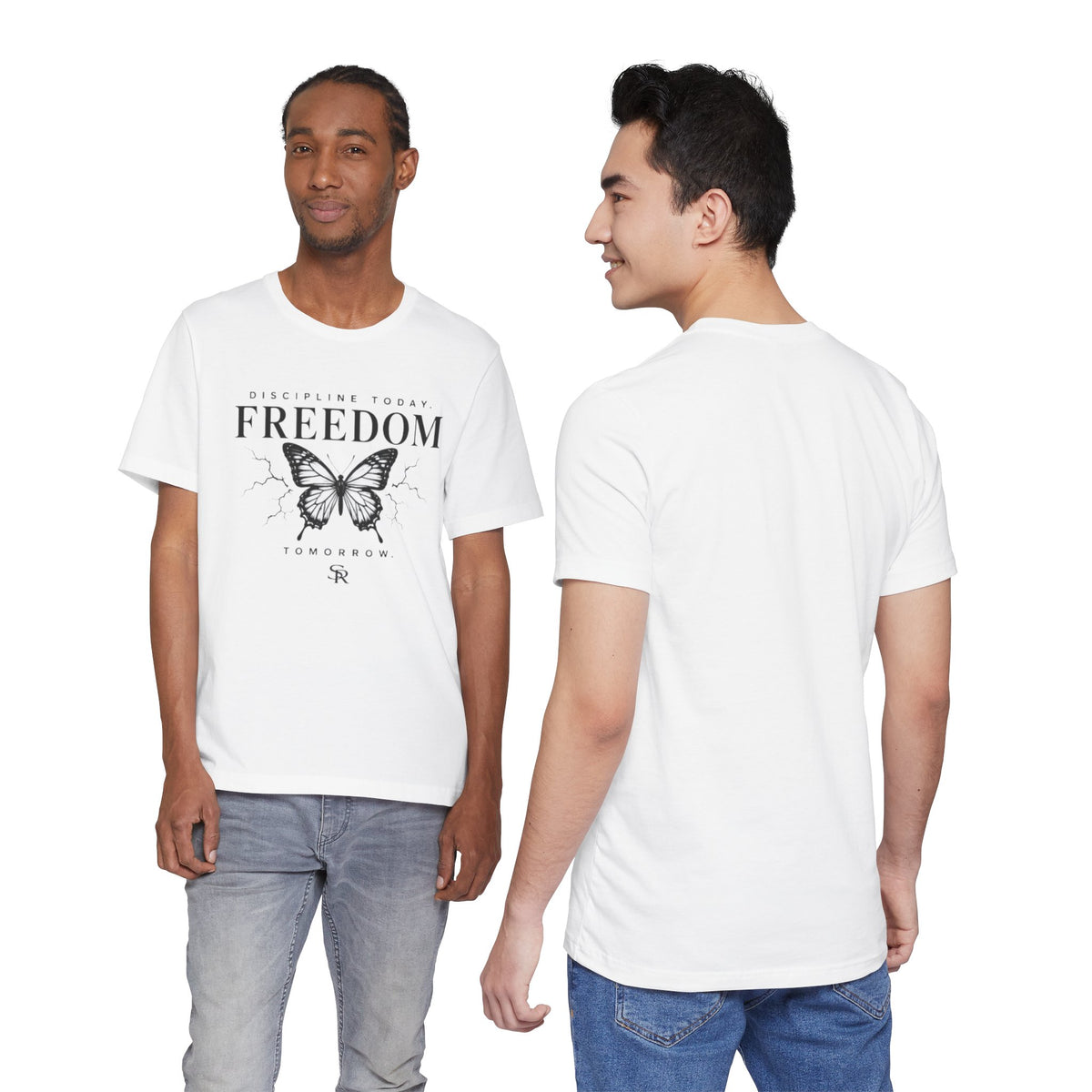 Calm Butterfly Tee — Inspirational Graphic T-Shirt