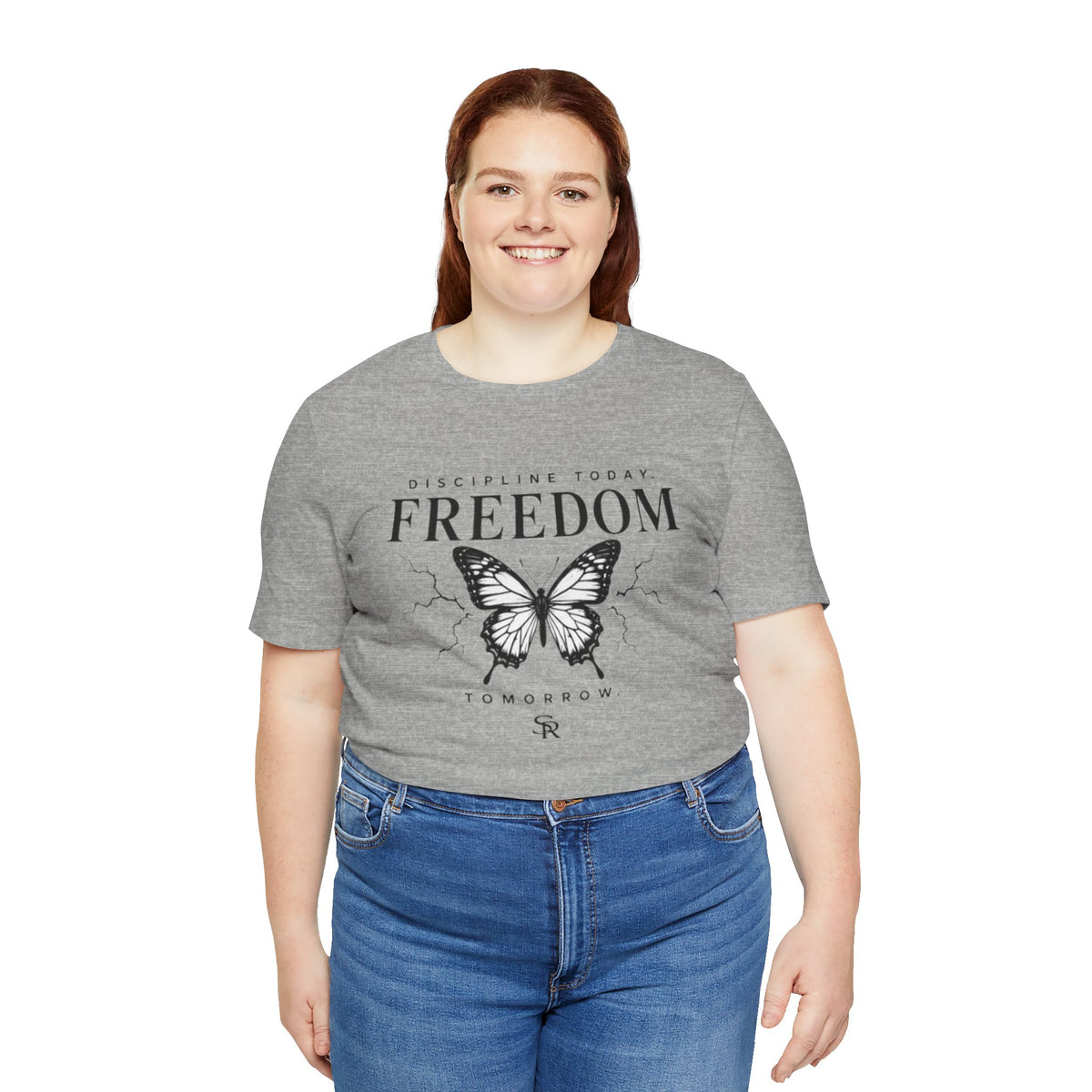 Calm Butterfly Tee — Inspirational Graphic T-Shirt