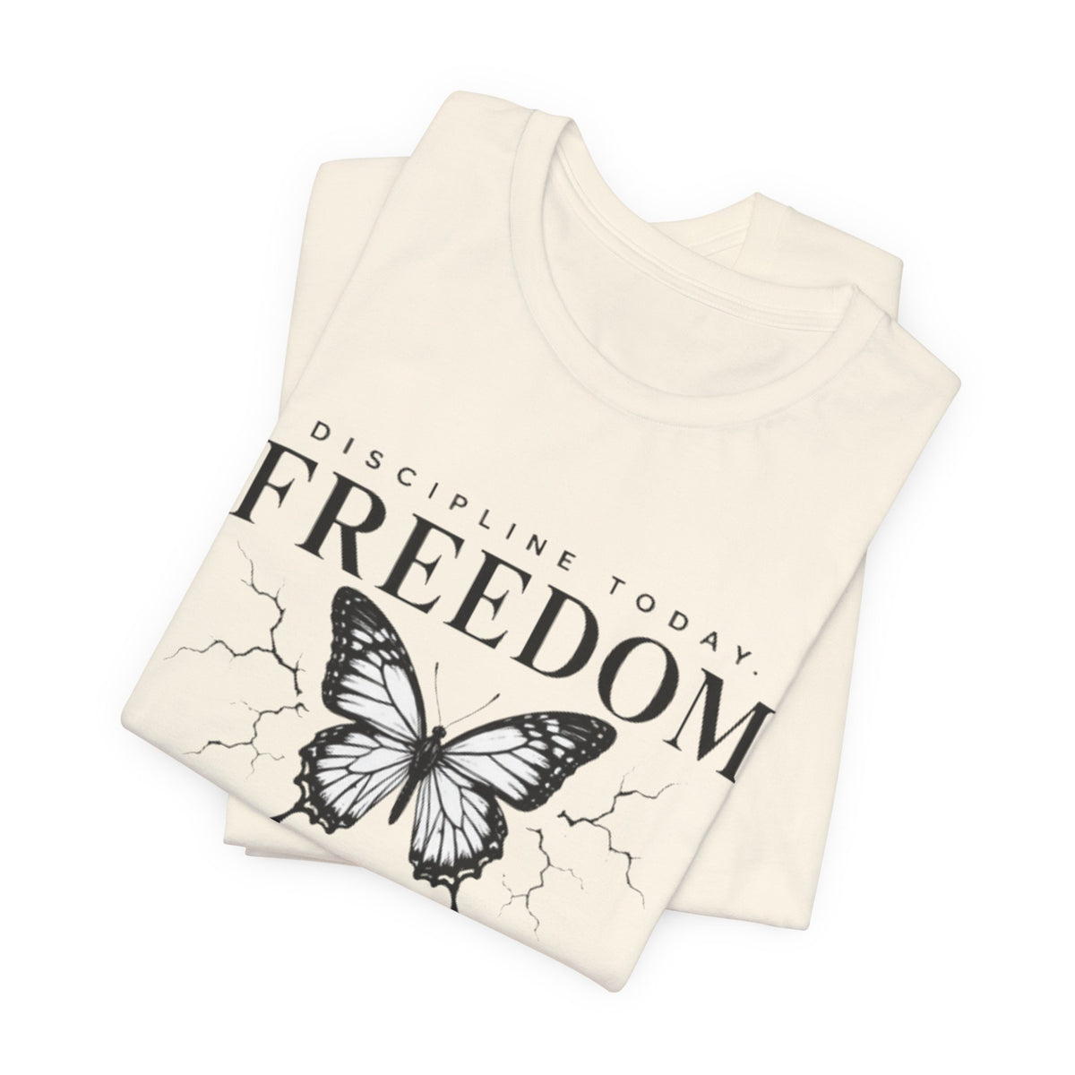 Calm Butterfly Tee — Inspirational Graphic T-Shirt