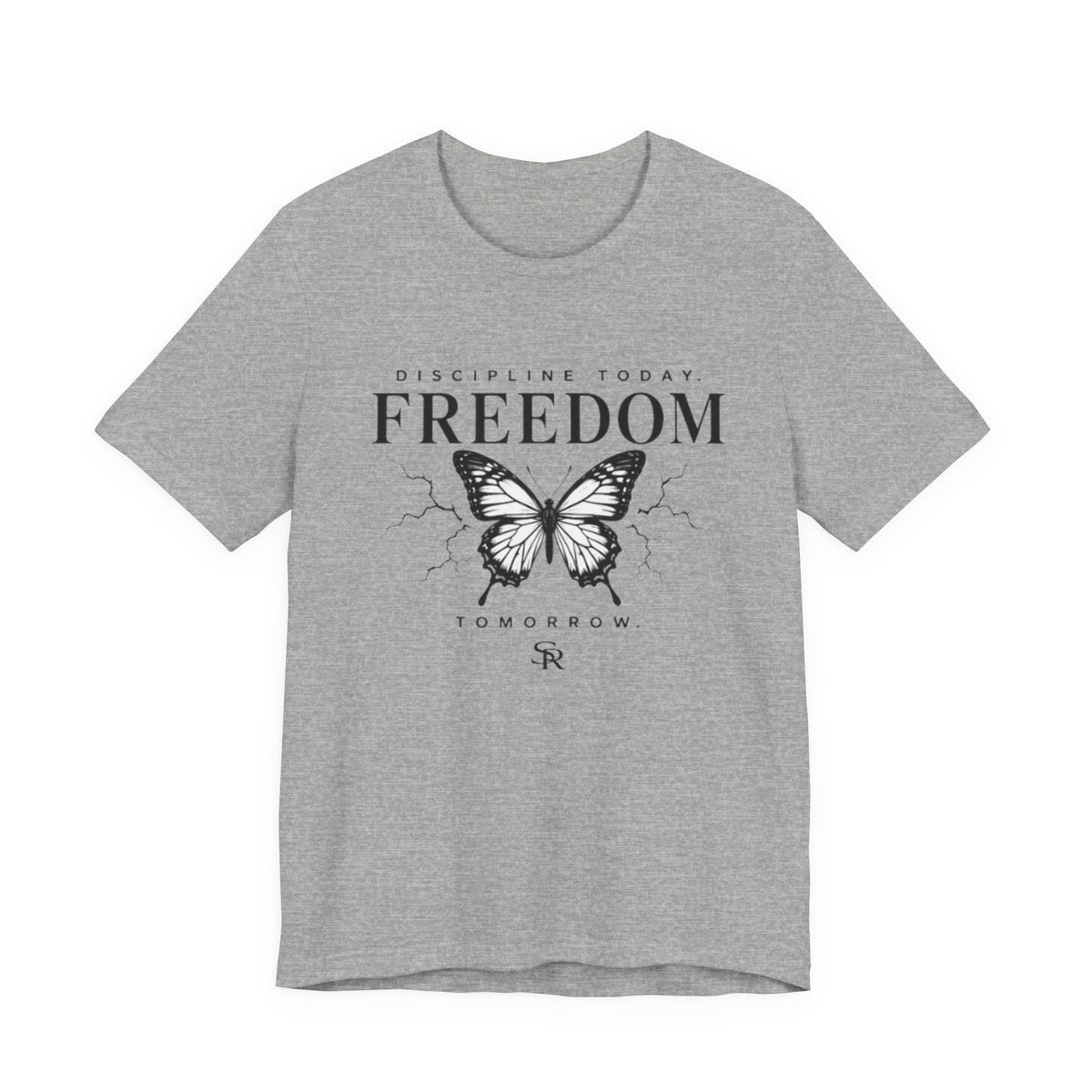 Calm Butterfly Tee — Inspirational Graphic T-Shirt