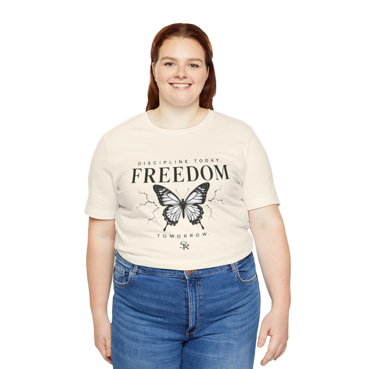 Calm Butterfly Tee — Inspirational Graphic T-Shirt