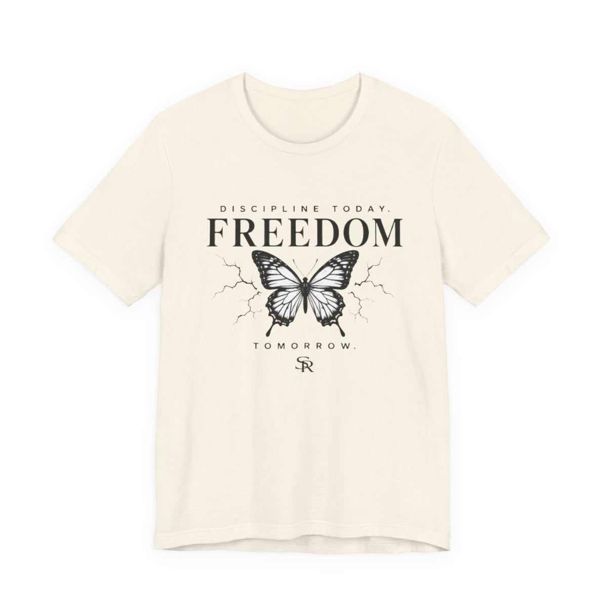 Calm Butterfly Tee — Inspirational Graphic T-Shirt