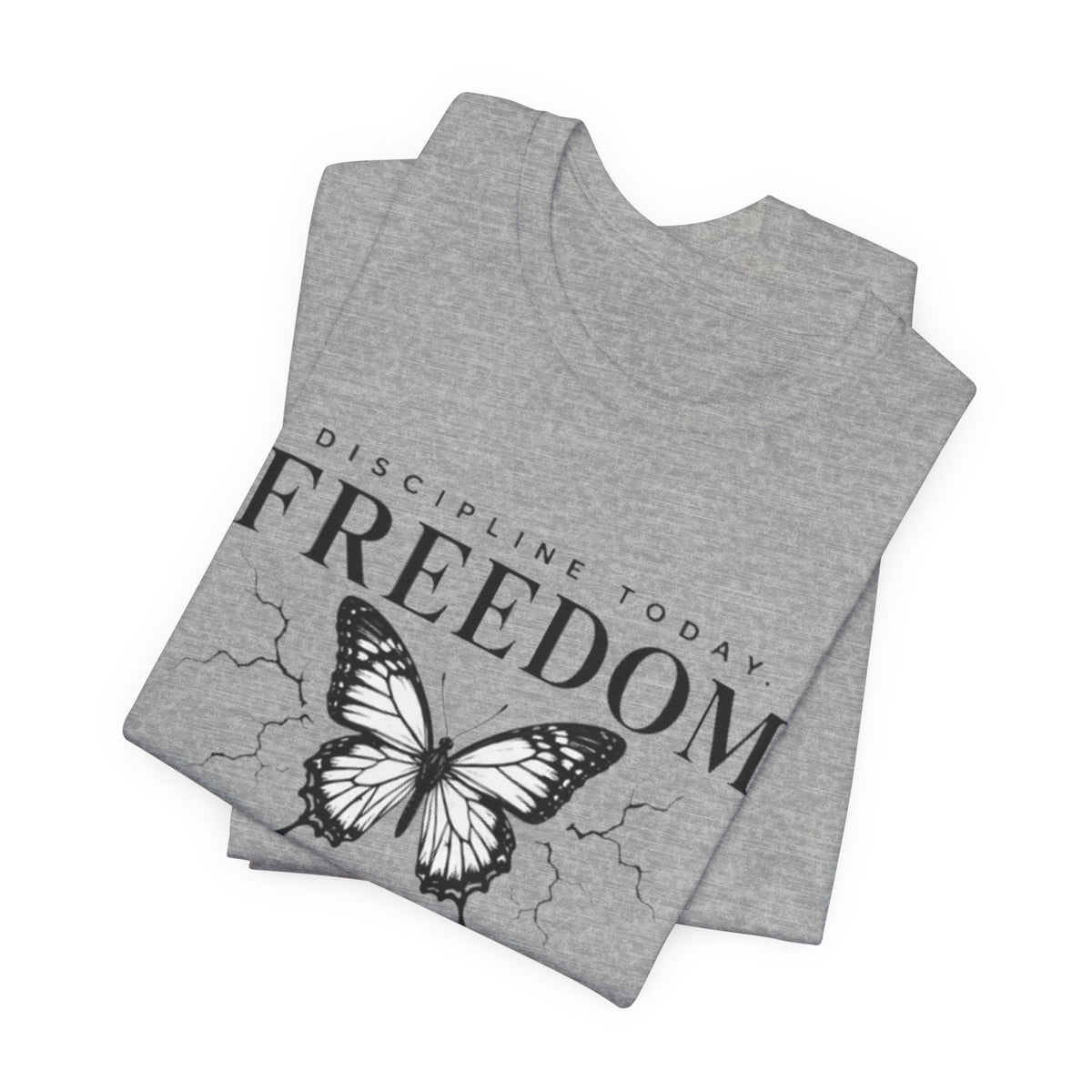 Calm Butterfly Tee — Inspirational Graphic T-Shirt