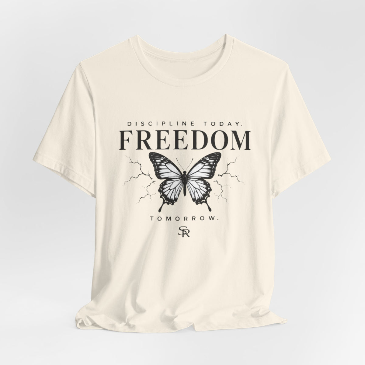 Calm Butterfly Tee — Inspirational Graphic T-Shirt
